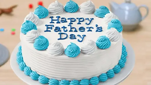 Father's Day Chocolate Cream Cake