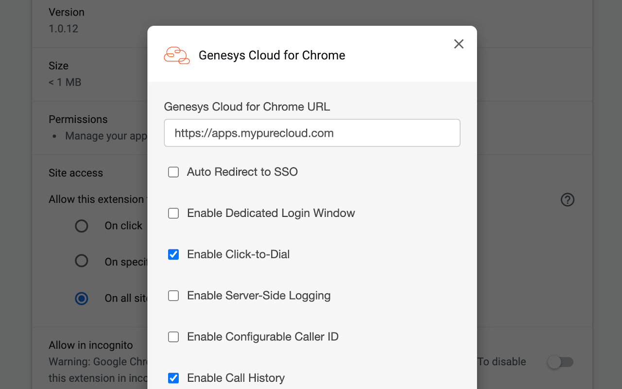 Genesys Cloud for Chrome Preview image 2