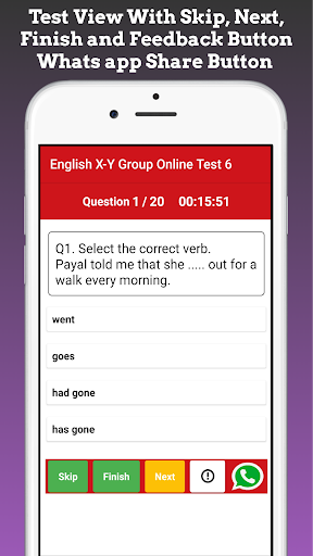 English Air Force X  Y Group Test 2020 - LearnWay