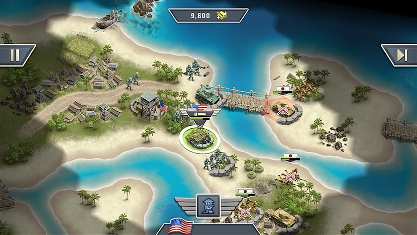 Battle for Pacific Front Screen 2