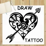 Cover Image of Скачать Draw Tattoos 2.5 APK