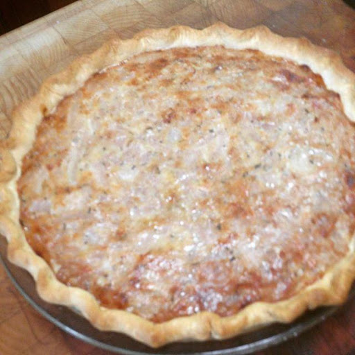 From Instagram: Out of the oven. Vidalia Onion Pie. https://www.instagram.com/p/BFuRNyZF2DT/