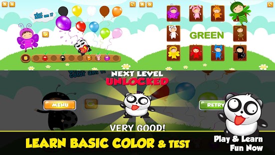 Hrát & učit se: barvy hry pro mateřskou školu - náhled