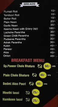 Mint Masala menu 3