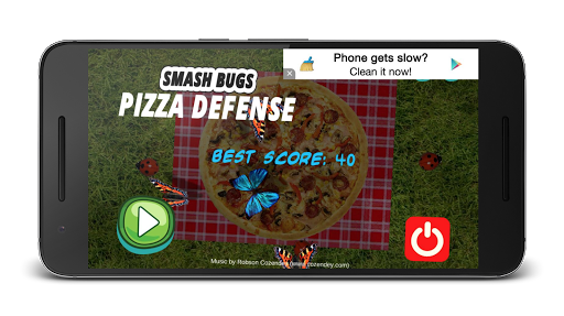 Smash Bug Pizza Defense