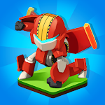 Cover Image of Tải xuống Hợp nhất robot máy bay - Trò chơi nhàn rỗi 1.4.0 APK