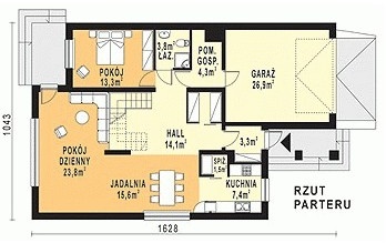 WB-3988 - Rzut parteru