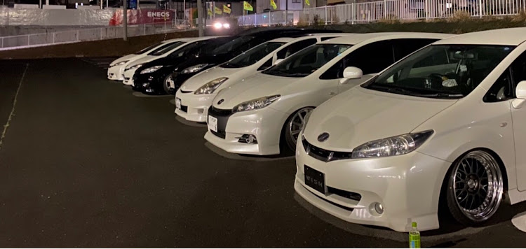 ウィッシュのウィッシュ10・ウィッシュ20・車高短・キャンバー・オフ会に関するカスタム事例の投稿画像1枚目