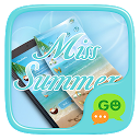 (FREE) GO SMS MISS SUMMER THEME 3.3.1 APK Descargar