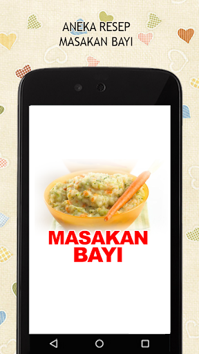 Resep Masakan Bayi