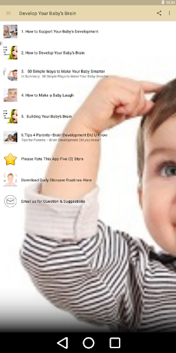 Baby’s Brain Development Week by Week