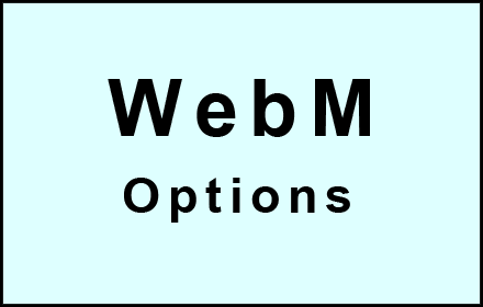 WebM Options (Premium) Preview image 0