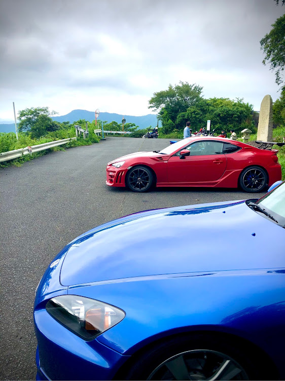 S2000の梅雨明けの箱根・ステアリングエンブレム・ステアリングメンテナンス・美味しいお昼ご飯に関するカスタム事例の投稿画像3枚目