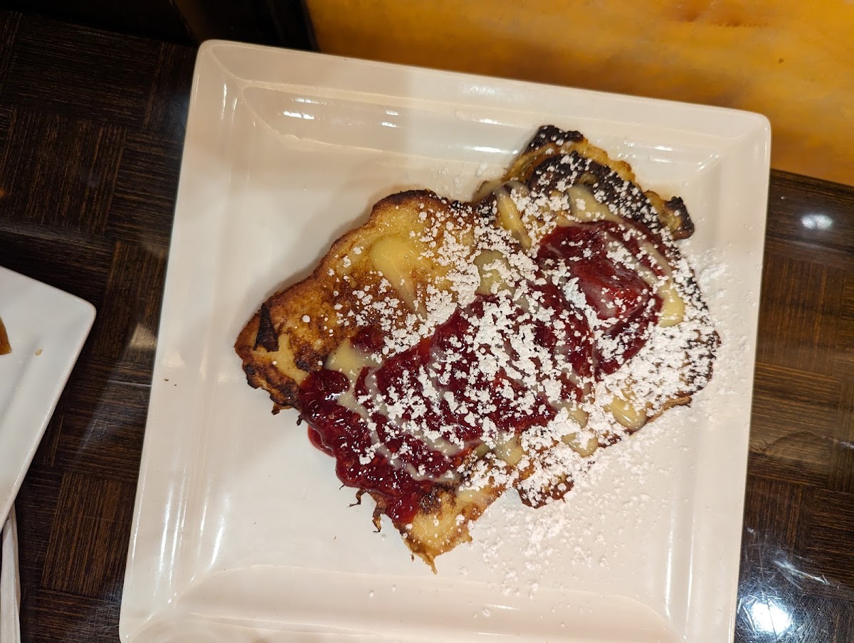 GF French Toast - Ask the staff for a special order.