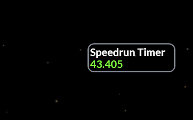 I made an ingame speedrun timer!