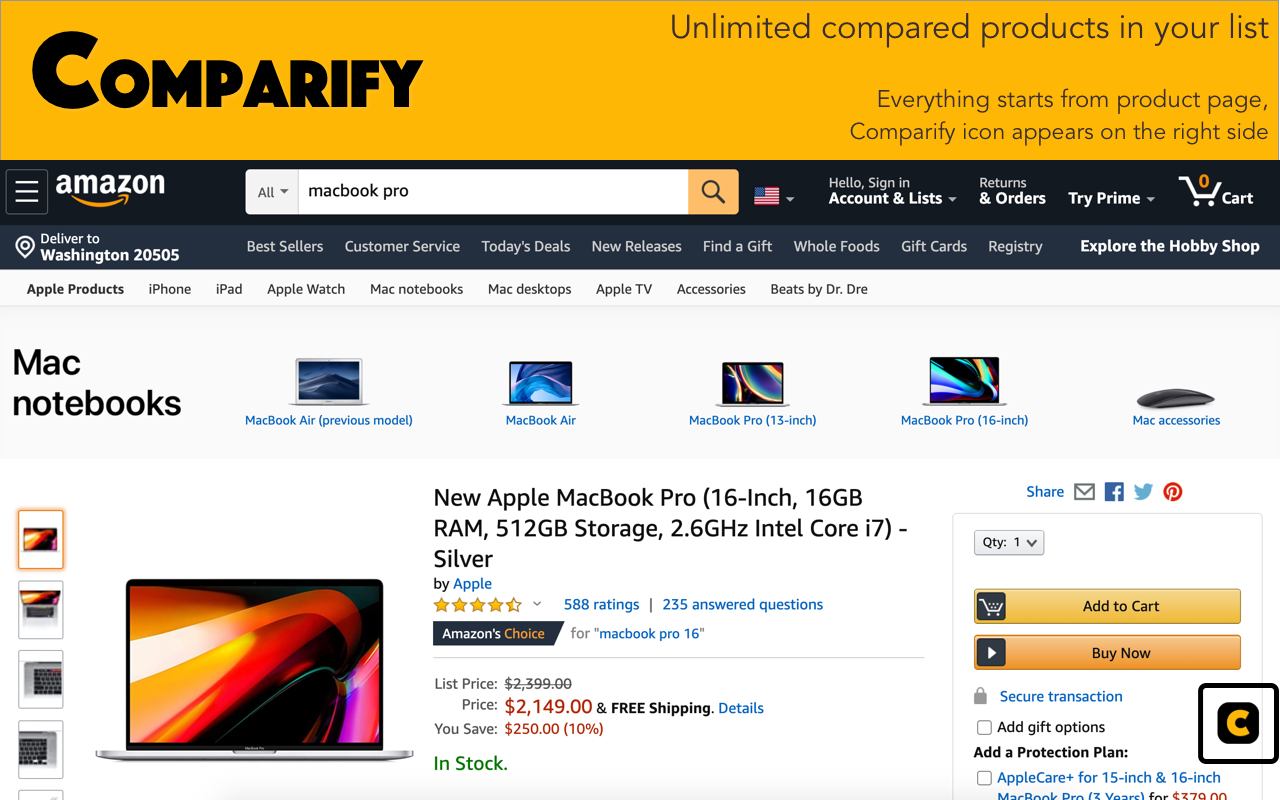 Comparify - Compare Products Preview image 5