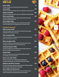 The Belgian Waffle Cafe menu 3