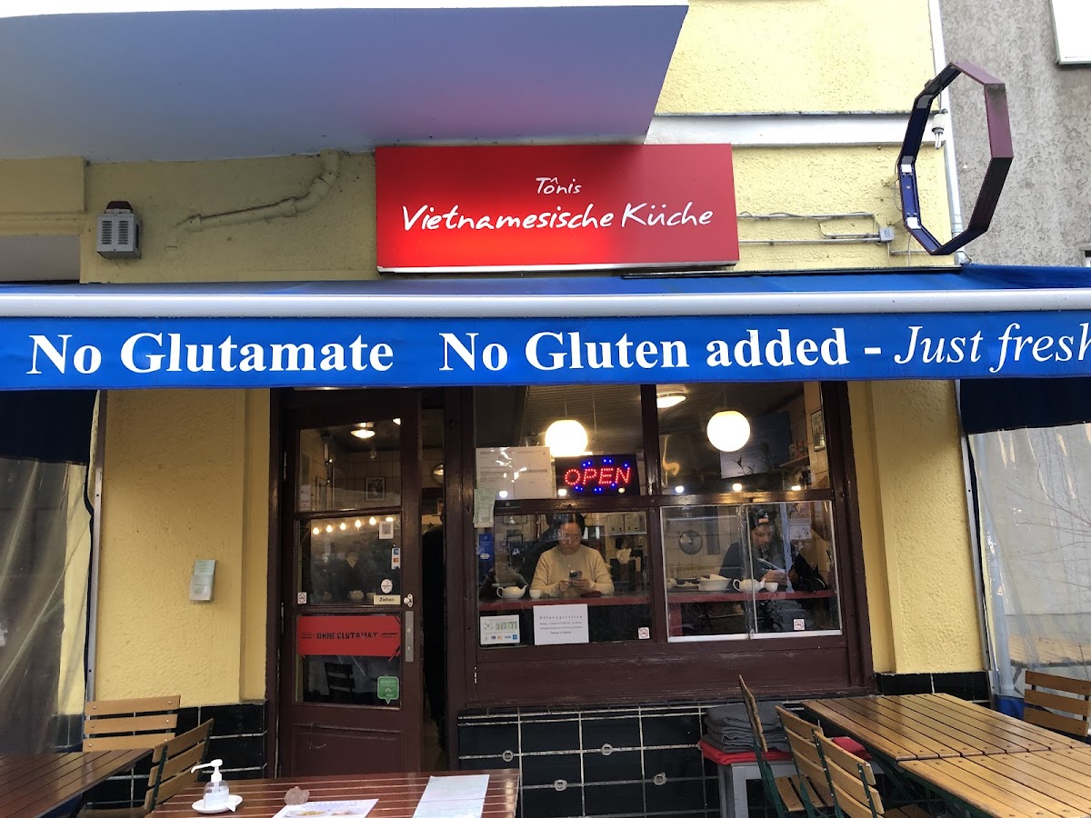 Gluten-Free at Tônis Vietnamesisches Restaurant
