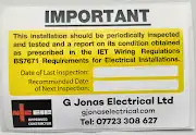 G. Jonas Electrical Limited Logo