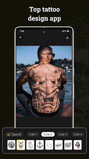 Screenshot Tattoo Maker - Tattoo Design