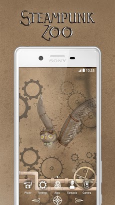 XPERIA™ Steampunk Zoo Themeのおすすめ画像3