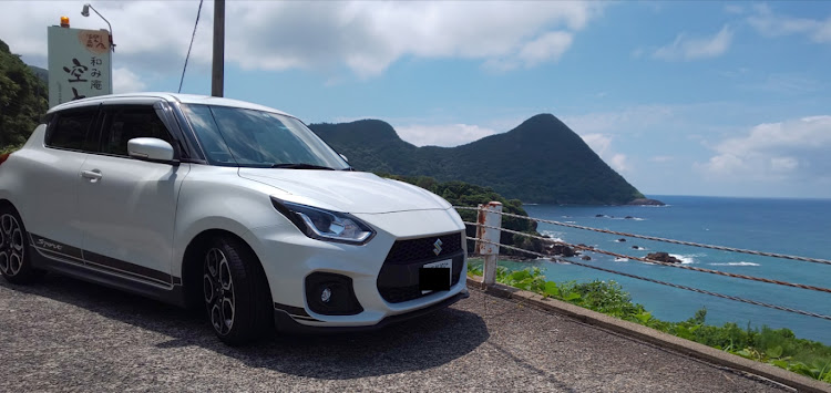 スイフトスポーツのドライブ・京丹後・経ヶ岬・草ヒロ愛好会・ラー活に関するカスタム事例の投稿画像7枚目