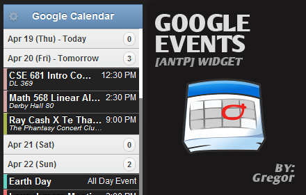 Google Events [ANTP] small promo image