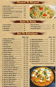 Rajdoot menu 1