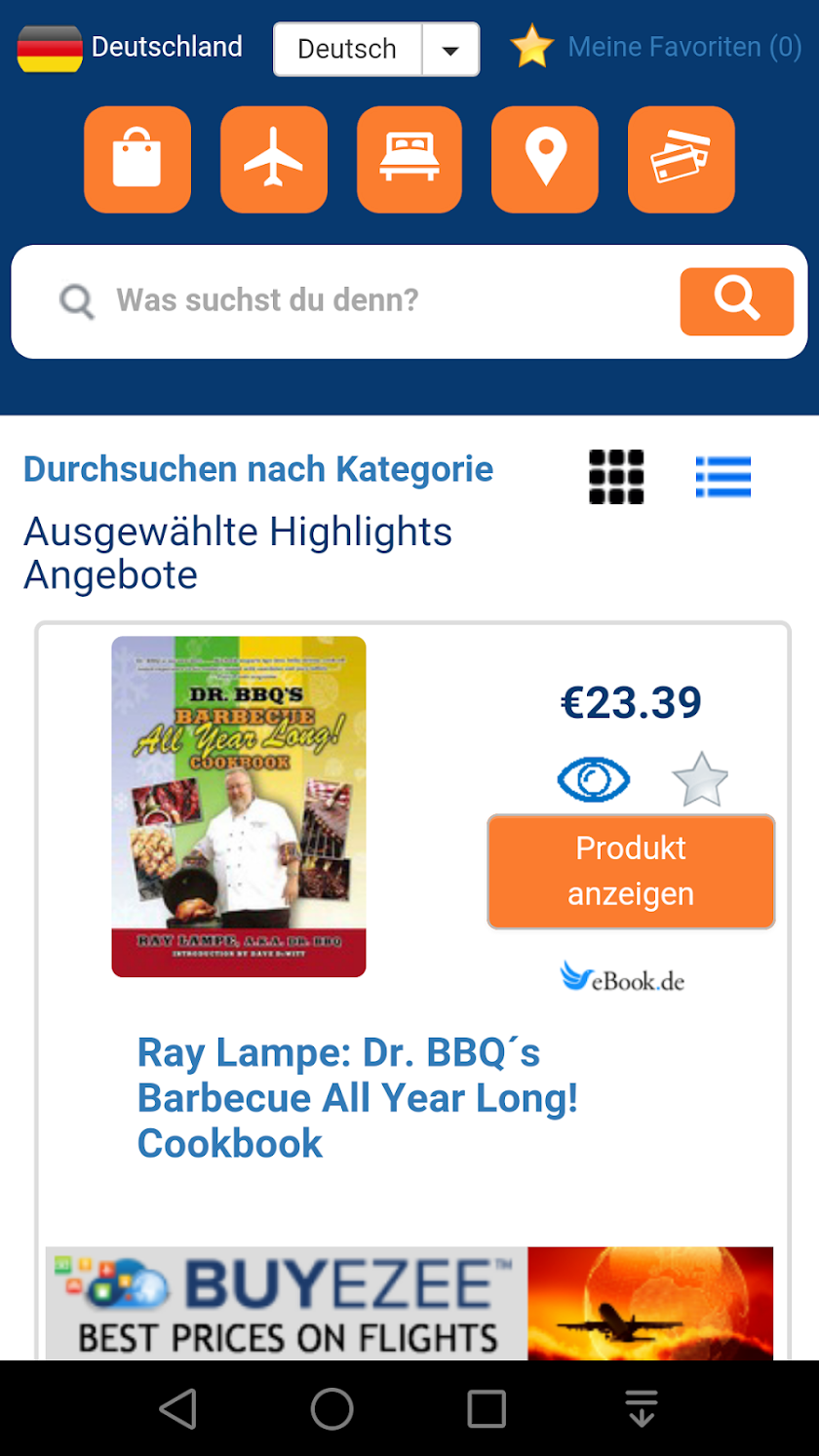Preisvergleich Screen 2