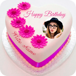 Cover Image of Download Name Photo On Birthday Cake 2.0 APK