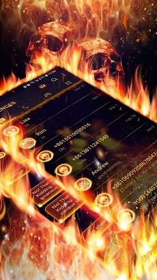 Fire Messenger for SMS - Default SMS&Phone handlerのおすすめ画像2