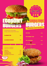 Crispy Fried Burger menu 1