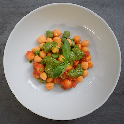 Tomato & Basil Pesto Gnocchi