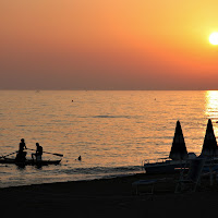 Tramonto in Toscana di 