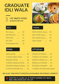 Graduate Idli Wala menu 4