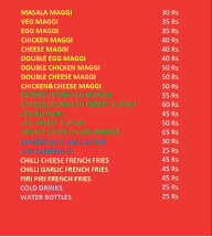 Maggi & More menu 1