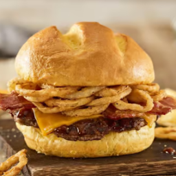 BBQ Bacon Cheddar Turkey Burger