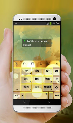 免費下載個人化APP|Warm Yellow TouchPal app開箱文|APP開箱王