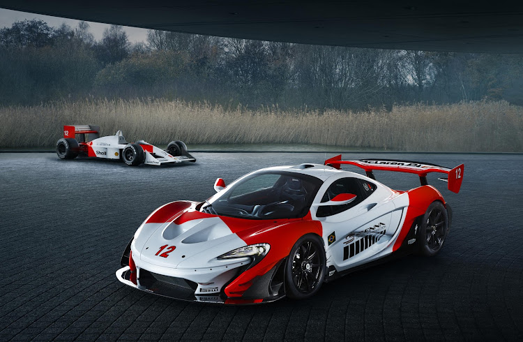 A one-off McLaren P1 GTR car was commissioned to commemorate Ayrton Senna's first F1 title in 1988. Picture: Supplied