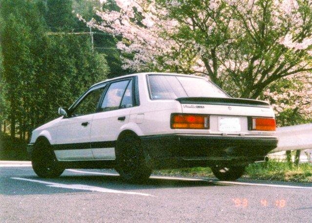 RX-7の今までに所有した車でNo.1は？・怖いもの知らず・BFMP・ファミリアGTセダン・ファミリアTURBOに関するカスタム事例の投稿画像1枚目