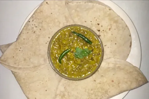 4 Hath Roti [Fulka] With Egg Tadka [2 Eggs]