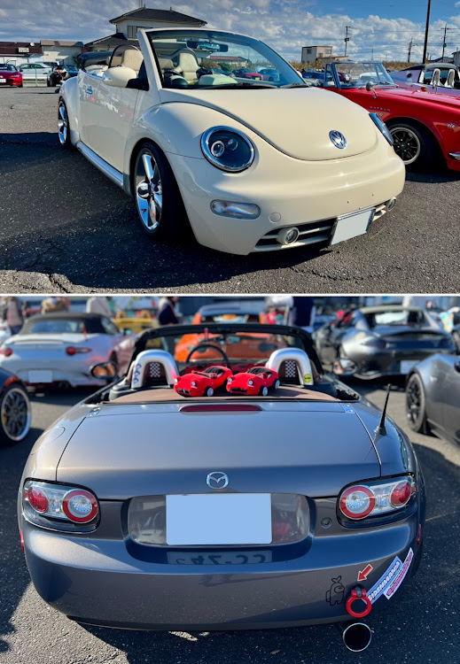 ロードスターRFのいつもいいね＆コメントありがとうございます🥰・神栖オフ会　オープンカーMT・サーキットの狼ミュージアム・富士山に関するカスタム事例の投稿画像17枚目
