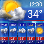 Cover Image of Tải xuống Free Weather Forecast App Widget 15.1.0.46270_46540 APK