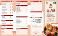 Hotel Sai Tudar menu 1