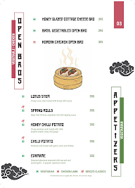 Bercos menu 3