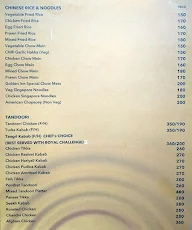 Golden Inn menu 1