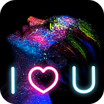 Cover Image of ダウンロード Neon Light Photo Effects 3.0 APK