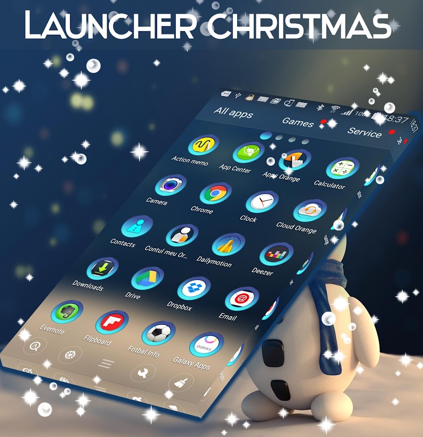 Launcher Christmas Screen 1