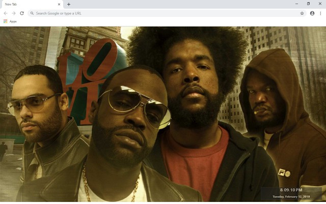 The Roots New Tab & Wallpapers Collection