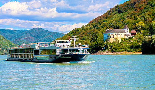 Avalon-Panorama-exterior-2 - Avalon Panorama sailing the Danube River in Wachau, Austria.